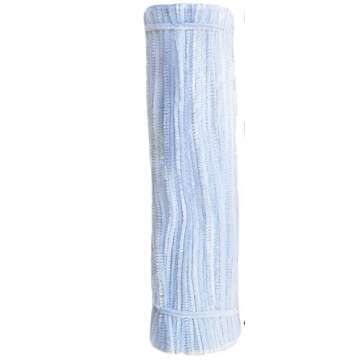 White Pipe Cleaners Crafts (100 Pack) Chenille Stems for DIY Art Decorations Creative (6 mm x 12 Inc...