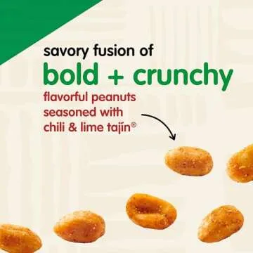 Snak Club Tajin Peanuts Gluten-Free Chili Lime Snacks
