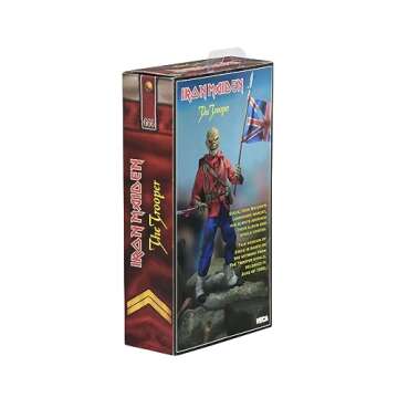 NECA Iron Maiden - Trooper 8" Clothed Action Figure