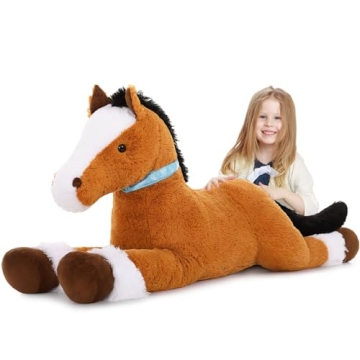 MaoGoLan Large Horse Plush Toy for Kids, Perfect Gift