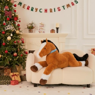 MaoGoLan Large Horse Plush Toy for Kids, Perfect Gift