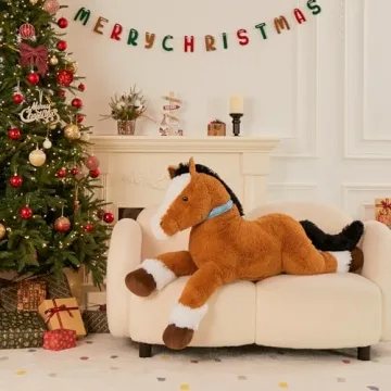 MaoGoLan Large Horse Plush Toy for Kids, Perfect Gift