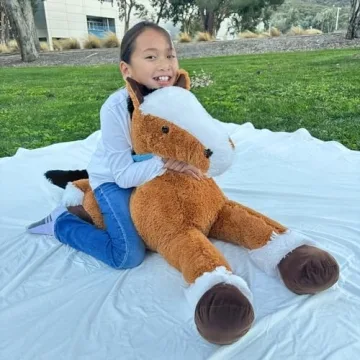 MaoGoLan Large Horse Plush Toy for Kids, Perfect Gift