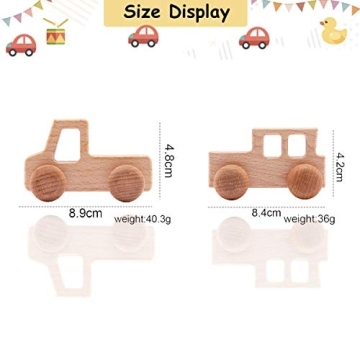 Shop Kids Wooden Rattles Montessori Teething Toys