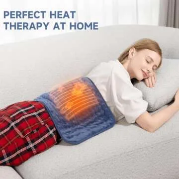 ZUODUN Heating Pad for Pain Relief and Comfort 6 Settings