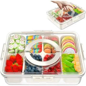 Snackle Box - Divided Snack Organizer for Any Occasion