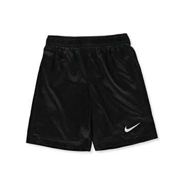 Nike Toddler Boys Black Athletic Mesh Shorts - Sizes 2T to 4T for Easy Wear and Comfort