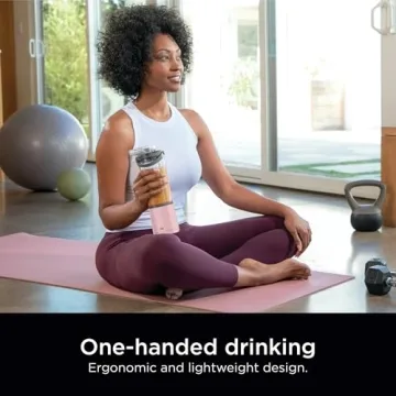 Ninja Blast Portable Personal Blender - Rechargeable, 16 oz, Pink