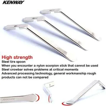 Stainless Steel Bike Tire Levers - Quick & Reliable Solution