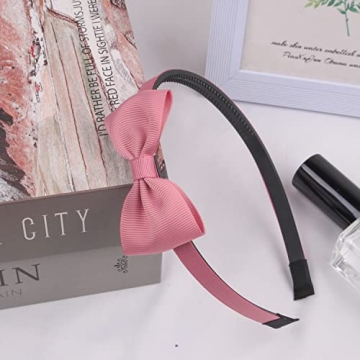 XIMA 20pcs Bows Headbands for Girls - Hair Accessories