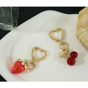 Meefisher Cute Strawberry Keychain: Sweet Charm for Every Occasion