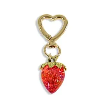 Charming Meefisher Strawberry Keychain for Women Gifts