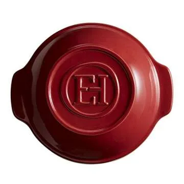 Emile Henry Burgundy Ceramic Cooker for Baking and More