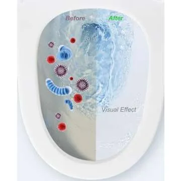 Comfun Pumice Stone Toilet Brush for Effortless Cleaning