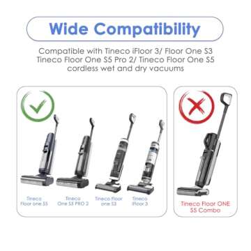 HEPA Filters for Tineco iFloor Vacuum Cleaner - 5 Pack