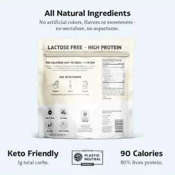 Slate Milk Vanilla Cream Drink Mix - 20g Protein, 0g Sugar