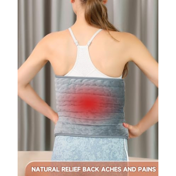 MAVOKIS Heating Pad for Back Pain Relief - 6 Heat Settings