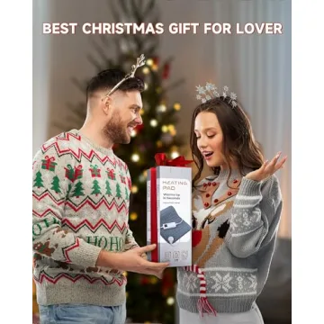 MAVOKIS Heating Pad for Back Pain Relief - 6 Heat Settings