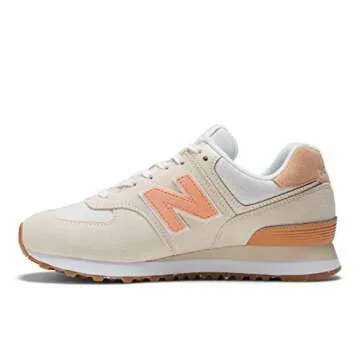 New Balance Women's 574 V2 Restore Sneaker, Calm Taupe/Nimbus Cloud, 7