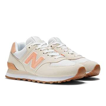 New Balance Women's 574 V2 Restore Sneaker, Calm Taupe/Nimbus Cloud, 7