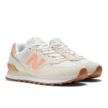 New Balance Women's 574 V2 Restore Sneaker, Calm Taupe/Nimbus Cloud, 7