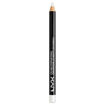 NYX Professional Makeup Slim Eye Liner Pencil 918 White Pearl - Cruelty-Free Makeup