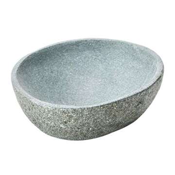 Creative Co-Op Natural Stone Bowl - Unique Nature-Inspired Accent