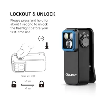 Versatile OLIGHT Oclip Pro EDC Flashlight for All Use