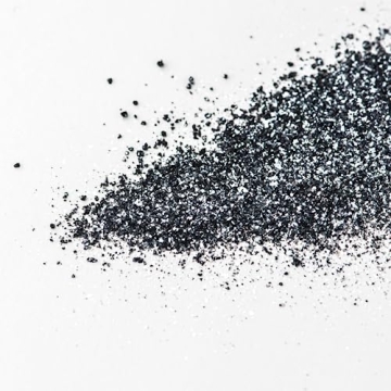 Sweets Indeed, Edible Glitter, Perfect for Drinks, Cocktails, Beverages & Cake Decorating, Dessert Cake Topper, Gift, 4 grams (Black Edible Glitter)