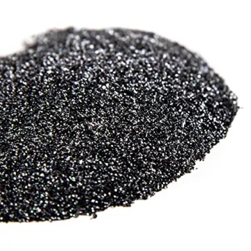 Sweets Indeed, Edible Glitter, Perfect for Drinks, Cocktails, Beverages & Cake Decorating, Dessert Cake Topper, Gift, 4 grams (Black Edible Glitter)