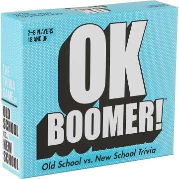 OK Boomer Trivia Game for Fun Adults