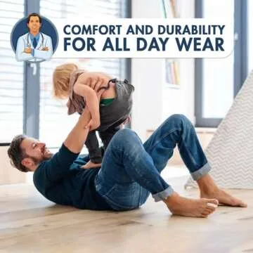 Dr. Frederick's Original Flared Gel Toe Separators - 6 ct - Soft Toe Spacers for Bunions, Overlapping Toes & Pain Relief - Orthotic Corrector for Men & Women - One Size