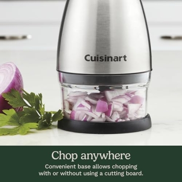 Cuisinart Chopper, Stainless Steel/Black - Efficient Prep Tool