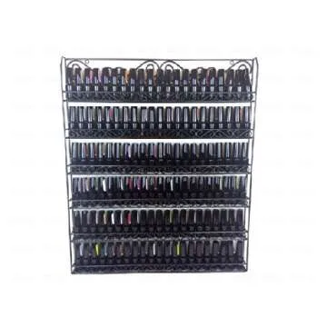 PANA Metal Nail Polish Organizer - 6 Tier Rack