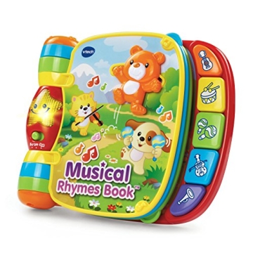 VTech Musical Rhymes Book - Interactive Learning Toy for Infants
