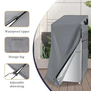 Waterproof Refrigerator Cover for Upright Freezers