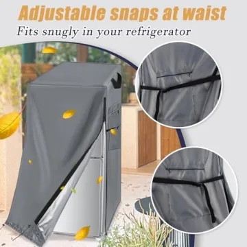 Waterproof Refrigerator Cover for Upright Freezers