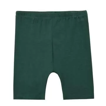 Aablexema Kids Pajamas Set Rayon, 3Pcs Unisex Toddler Short Shirt and Pants Set Snug Fit Sleepwear Pjs(Forest Green,110/4y)