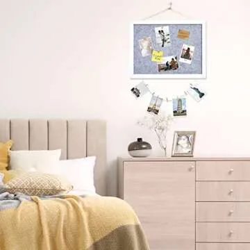 Sinor Bulletin Board 2-Pack - Versatile Felt Display Boards