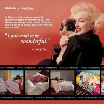 Marilyn Monroe King Size Duvet Cover - Elegant Design