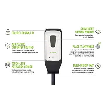 Alpine Touchless Soap Dispenser for Cleanliness