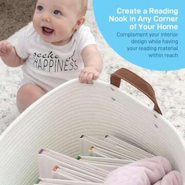 Sweetzer & Orange Cotton Rope Storage Basket Large