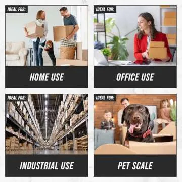 Smart Weigh 440lbs Digital Heavy Duty Shipping Scale