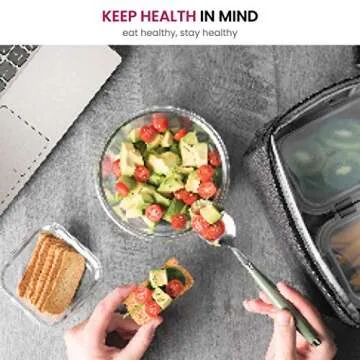 FineDine 24 Piece Glass Storage Containers - Leak Proof & Versatile