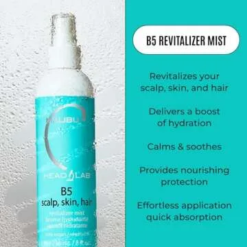 Malibu C Hard Water Wellness Hair Remedy + B5 Scalp Revitalizer Mist - 3 Packets + 8 oz