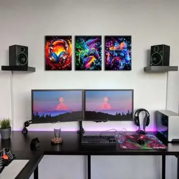 Cool Gaming Wall Decor for Teens and Young Adults