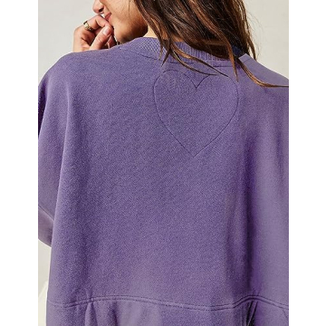 Ugerlov Women's Cozy Oversized Sweatshirt Dress