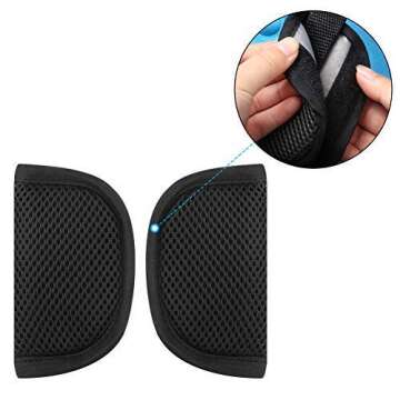 Accmor Car Seat Straps Shoulder Pads for Baby Kids, Soft Car Seat Strap Covers, Seat Belt Covers for...