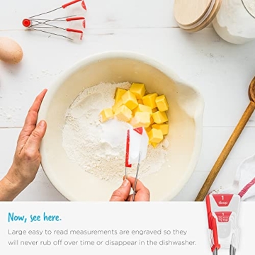 Dreamfarm Levoons 4pc Self-Levelling Measuring Spoons