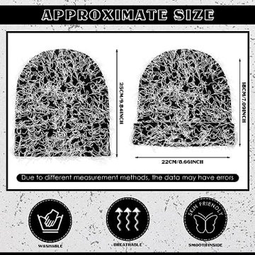 Chuarry Distressed Knitted Beanie for Stylish Winter Wear